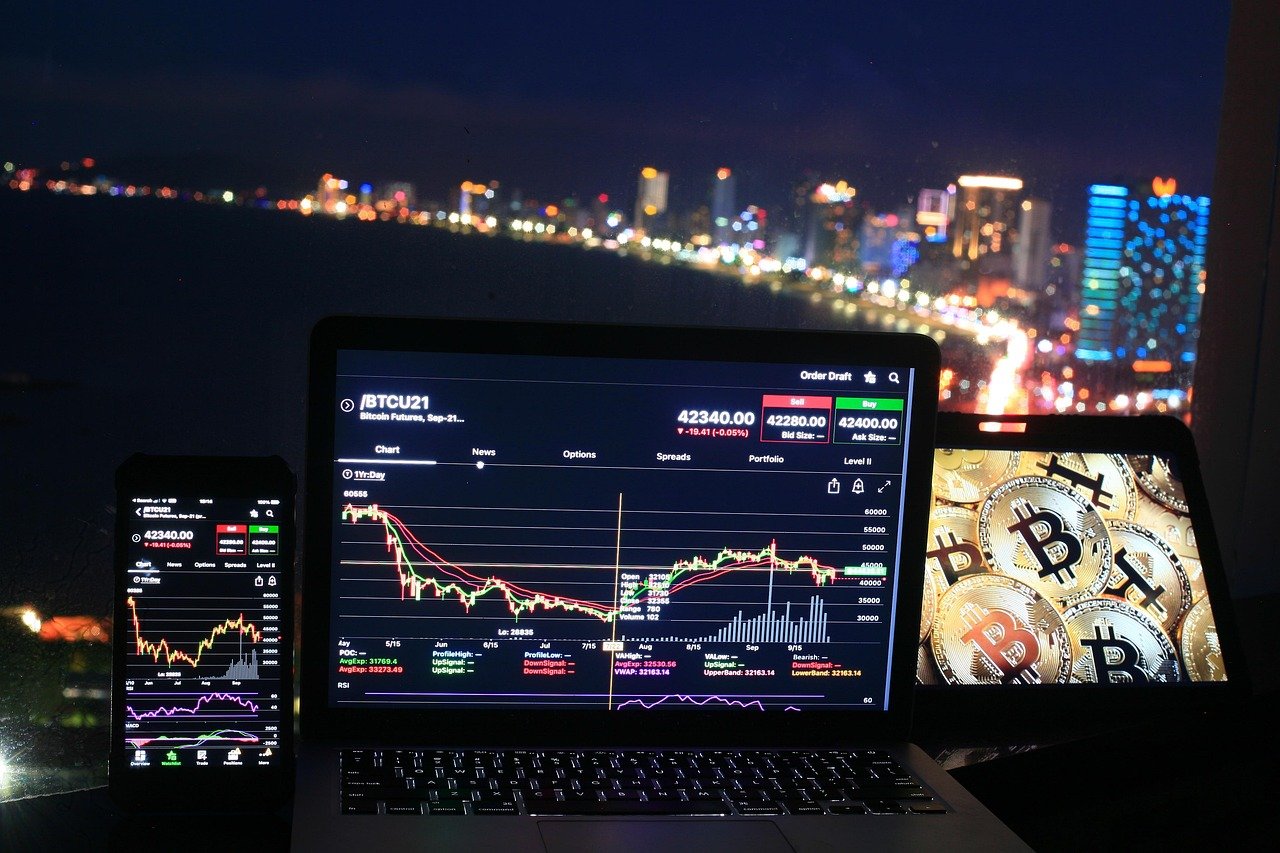 ai data analysis charts on screen