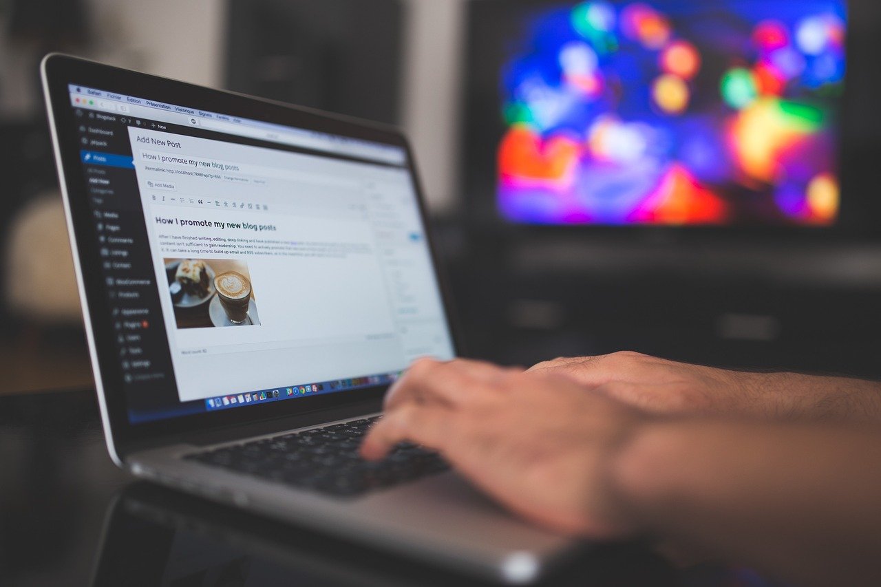 laptop screen with ai chatbot